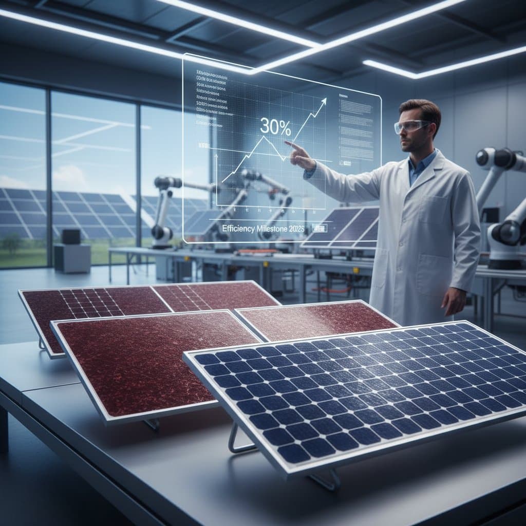 Featured image for Perovskite Solar Panels Hit 30% Efficiency Milestone