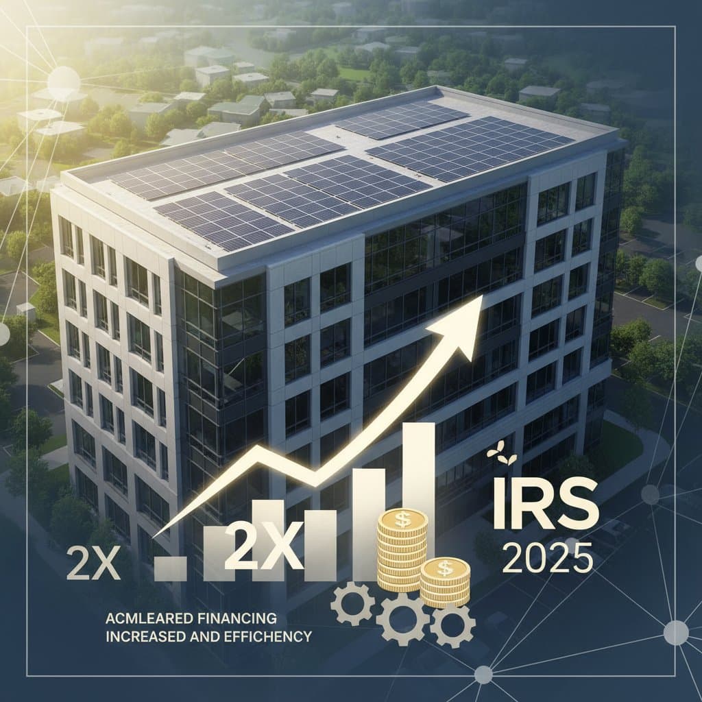 Featured image for New IRS Rule Doubles Solar Depreciation for Businesses