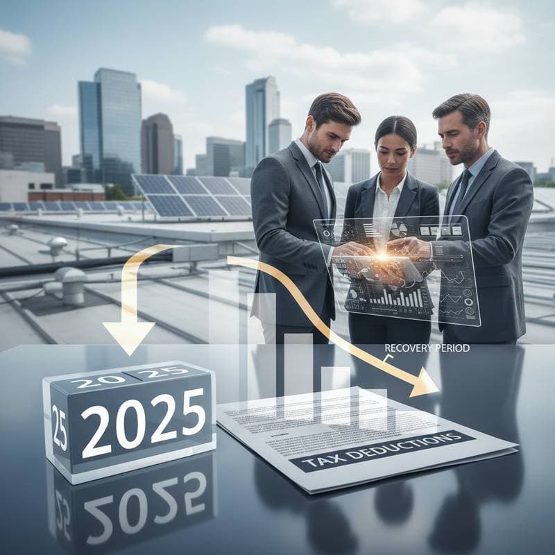 Featured image for IRS Depreciation Change Reduces Solar Tax Benefits