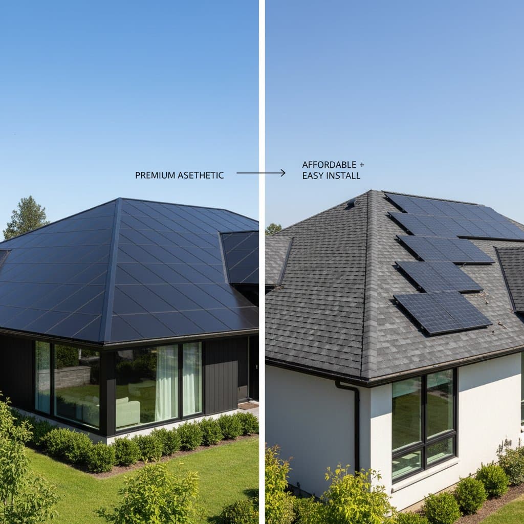 Featured image for Tesla vs GAF Solar: Which Fits Your Roof Project?