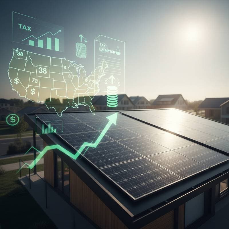 Featured image for Solar Tax Exemptions Now Cover 38 States and Reshape Project Economics