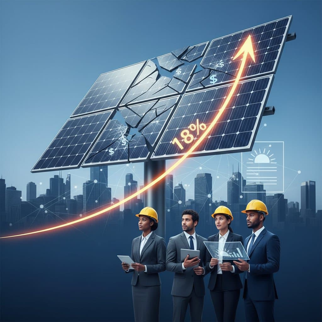 Featured image for Solar Tariffs Drive 18% Panel Price Spike in 2026