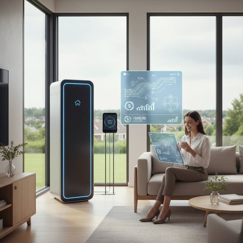 Featured image for Earn $800 Yearly Renting Your Home Battery to VPPs