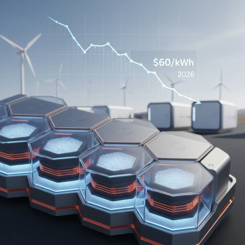 Featured image for Sodium-Ion Batteries Could Drop Below $60/kWh by 2026