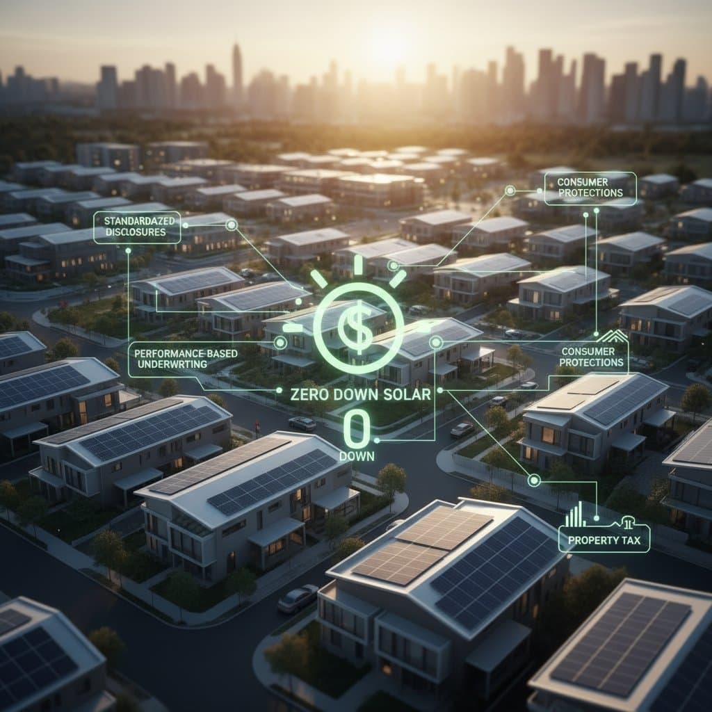 Featured image for New PACE Framework Makes Zero Down Solar Real in 2026
