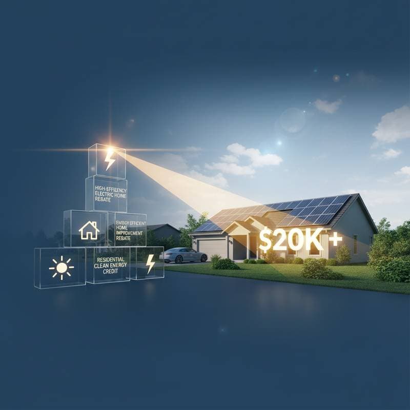 Featured image for Stack 3 IRA Programs to Cut Solar Costs by $20K