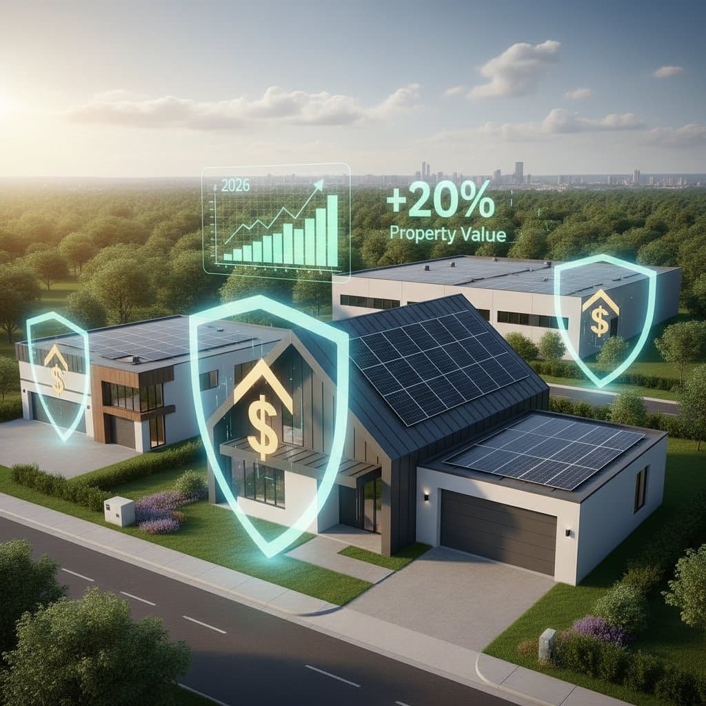 Featured image for New 2026 Solar Tax Break Protects Property Values