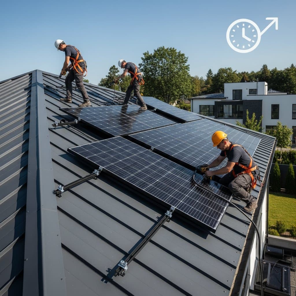Featured image for Why Metal Roofs Cut Solar Install Time by 30 Percent