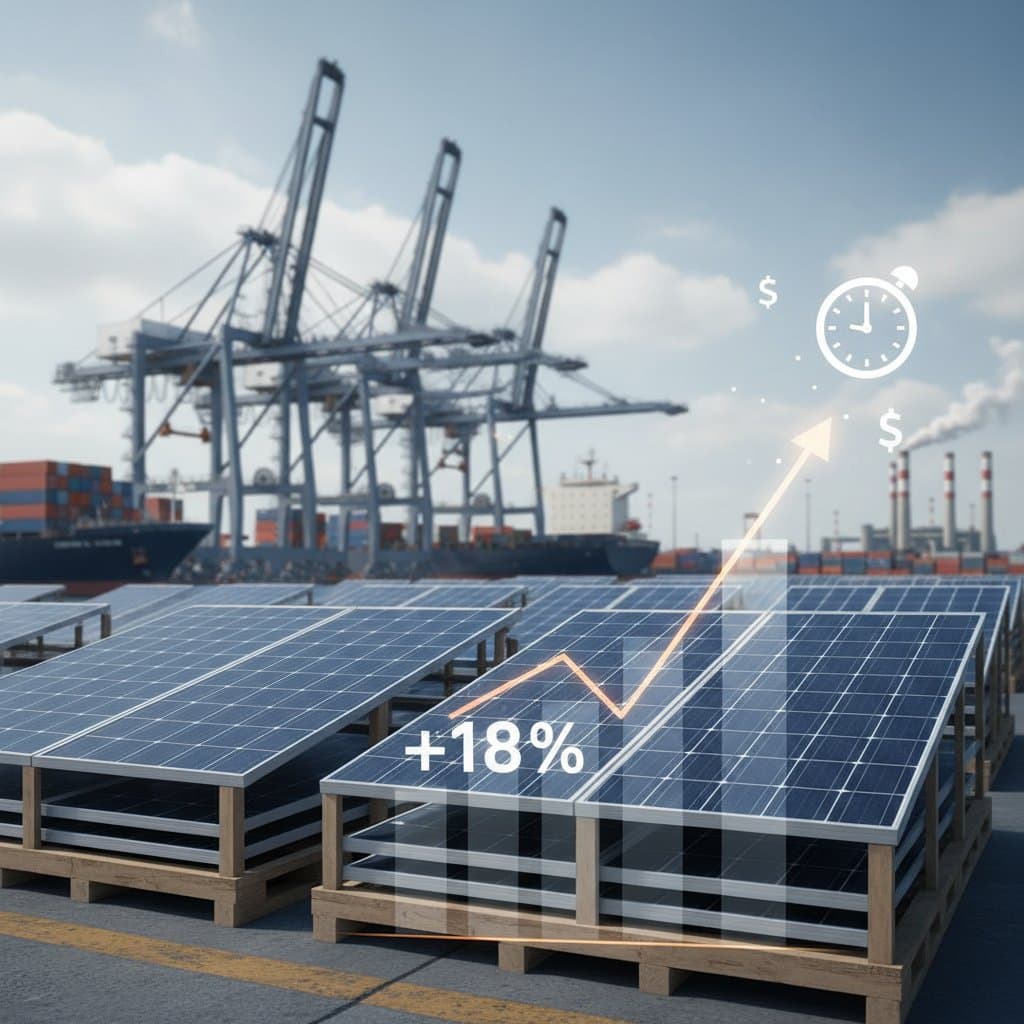 Featured image for Solar Tariffs Jump 18% Next Month: What It Means