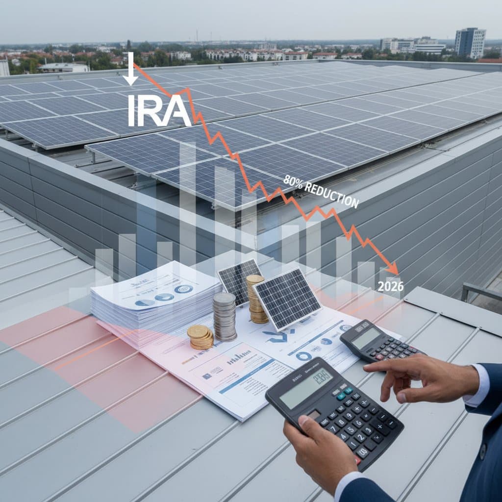 Featured image for IRA Cuts Solar Depreciation 80% by 2026