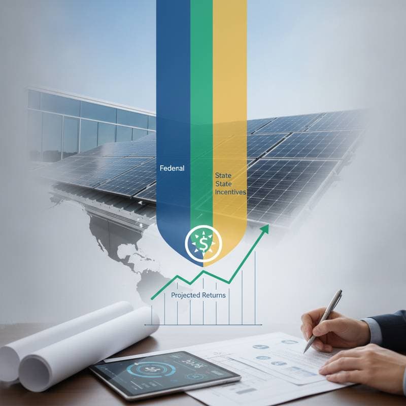Image for Stack Federal and State Solar Credits Under New Rules