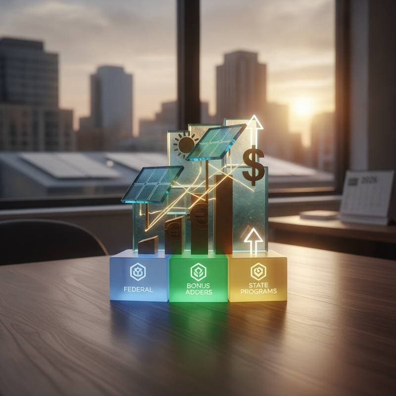 Image for Stack IRA Solar Credits to Double Your Savings