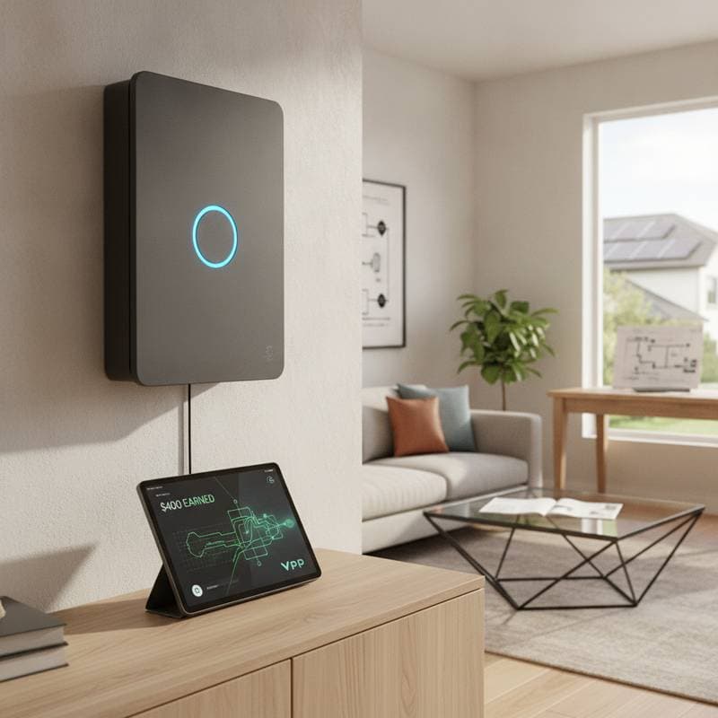 Featured image for Earn $400 Yearly Renting Your Home Battery to the Grid