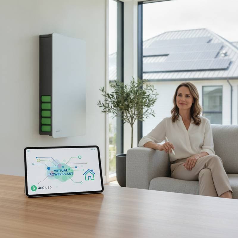 Image for Virtual Power Plants Pay Homeowners $400 Yearly