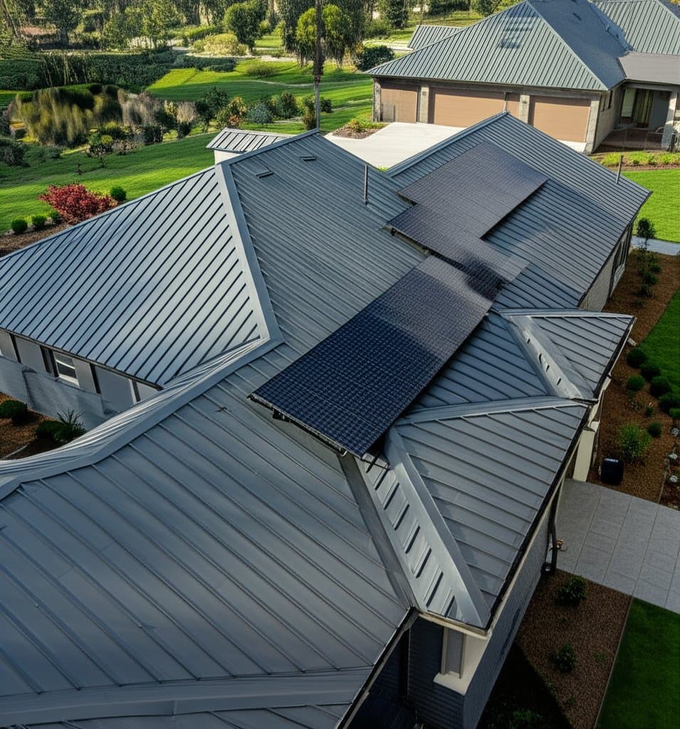 Featured image for Metal Roofs Outlast Solar Panels by 25 Years