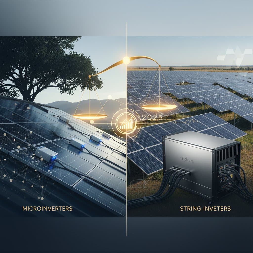 Featured image for Microinverters vs Strings: Lifetime Value Beats Efficiency
