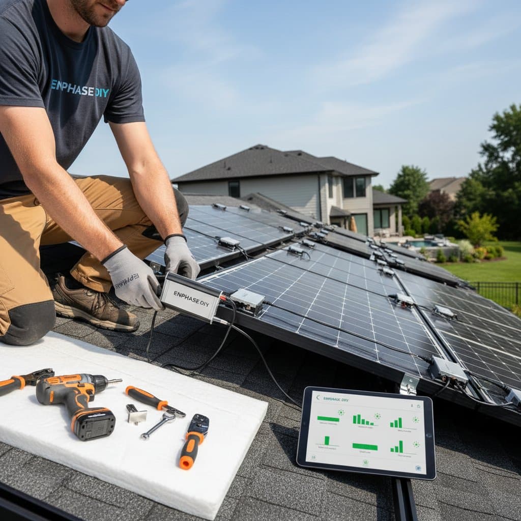 Featured image for Why Microinverters Beat String Inverters for DIY Solar