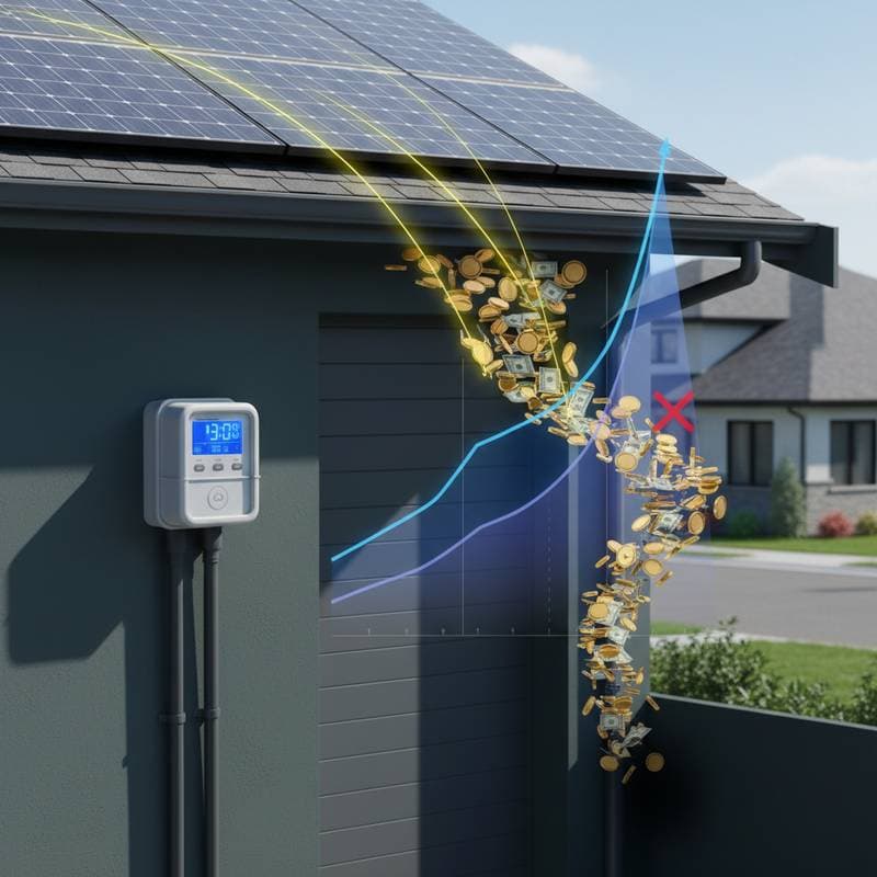 Featured image for Wrong Solar Plan Drains $1,200 Under TOU Rates