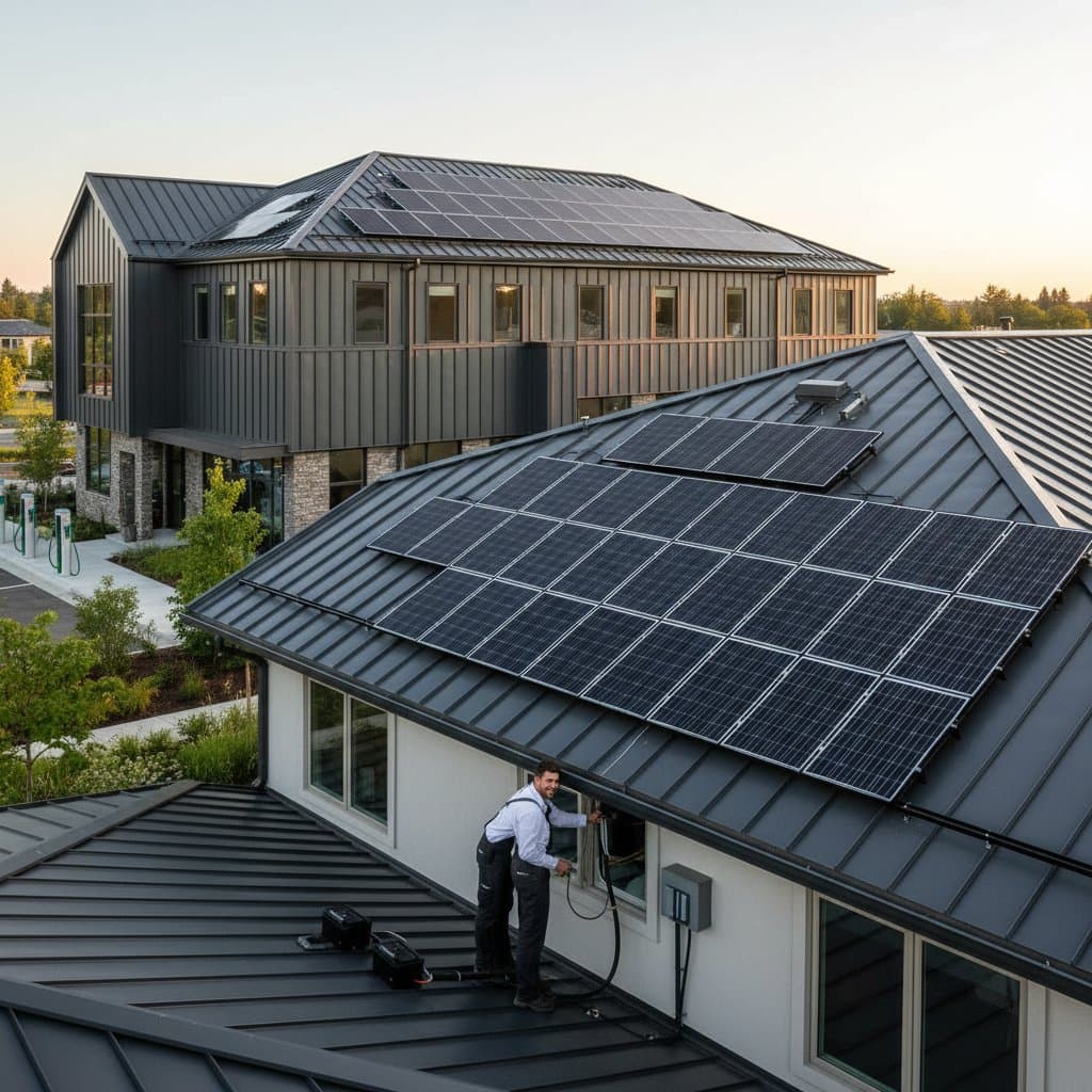 Featured image for Why Metal Roofs Cut Solar Install Time by 40 Percent