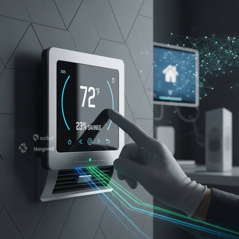 Featured image for Smart Thermostats Now Cut HVAC Bills by 23%