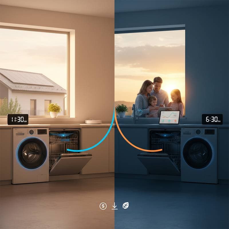 Featured image for Run Appliances Off-Peak and Cut Your Electric Bill