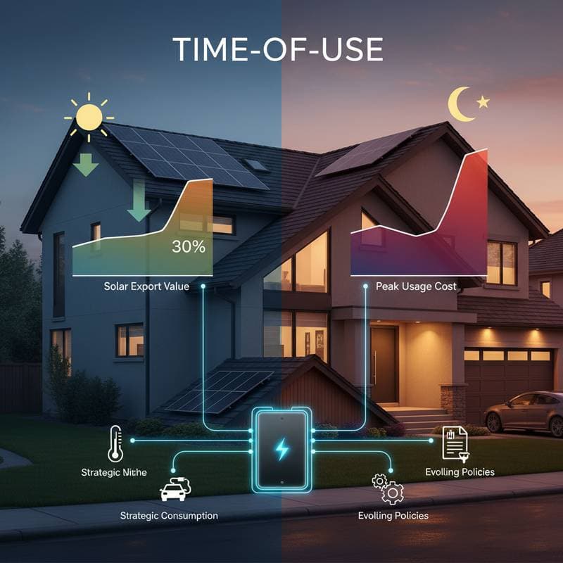 Featured image for Why Time-of-Use Rates Cut Solar Savings by 30%