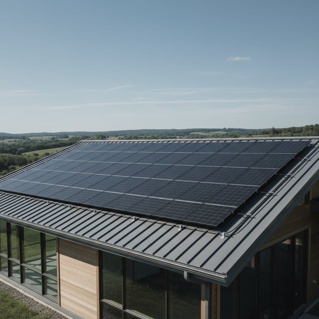Featured image for Metal Roofs Let Solar Install Without Roof Penetrations