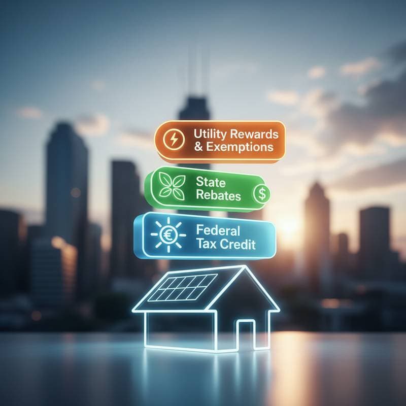 Featured image for Stack Solar Rebates to Recover Over $15K in Incentives