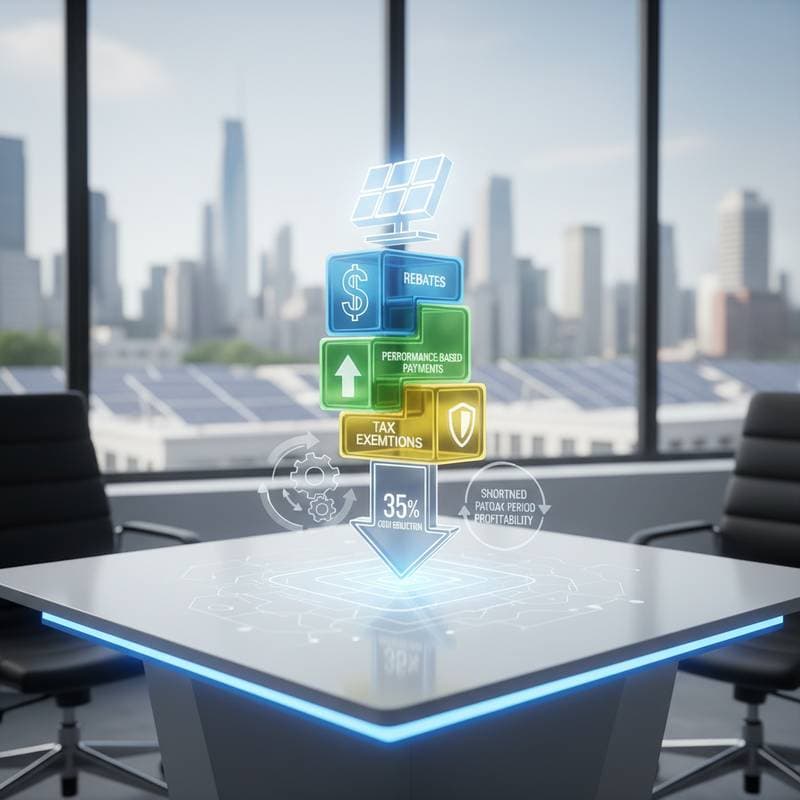 Featured image for Stack State Incentives to Cut Solar Costs 35%