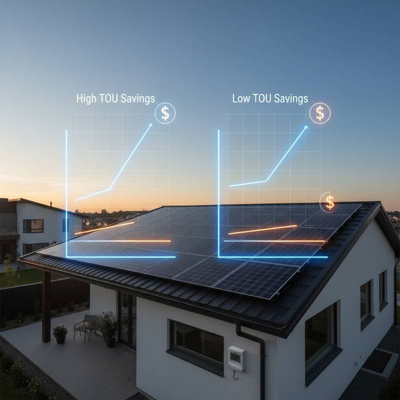 Featured image for How Time-of-Use Rates Make or Break Solar ROI