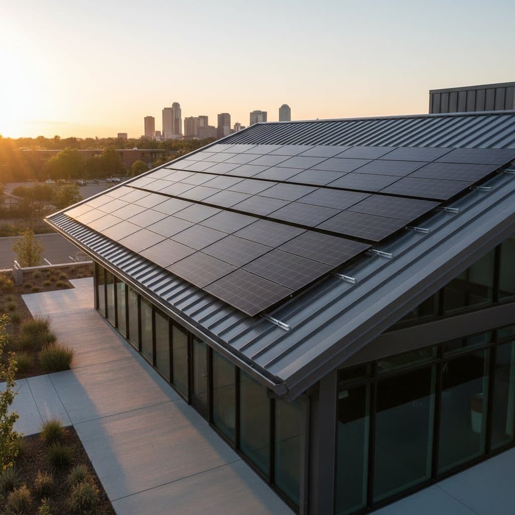 Featured image for Why Solar Installers Choose Standing Seam Metal Roofs