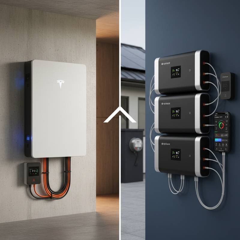 Featured image for Tesla Powerwall 3 vs Enphase IQ5: Real Costs Exposed