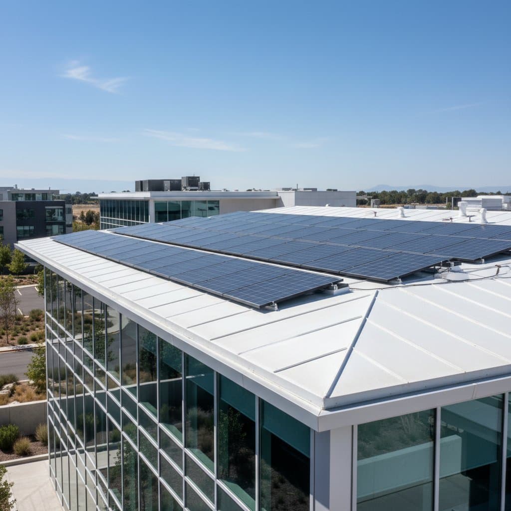 Featured image for Cool Roofs Cut Panel Heat and Boost Solar Output 15%