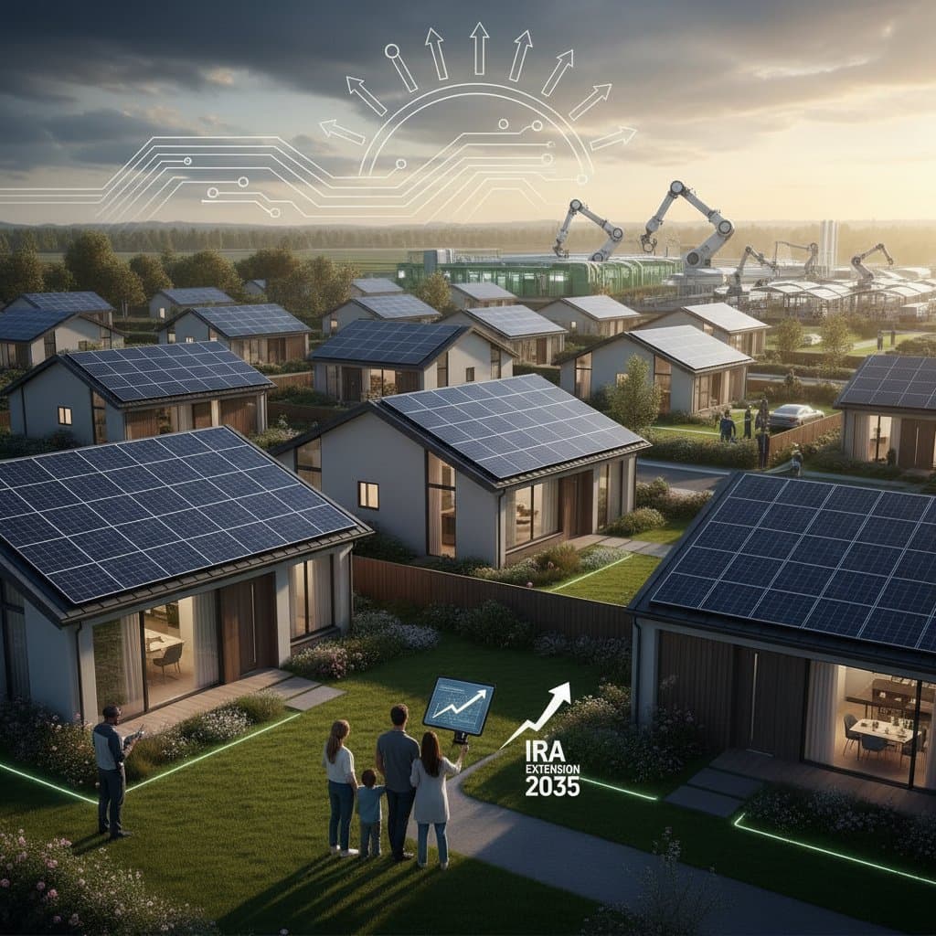 Featured image for IRA Solar Rebates Extended Through 2035: What It Means