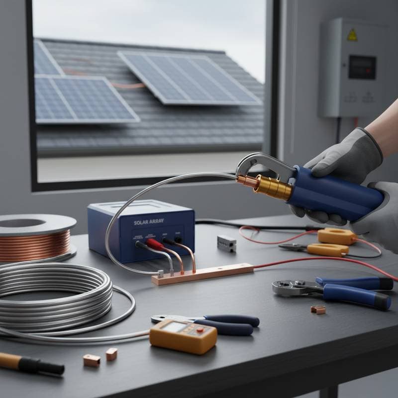 Featured image for Aluminum Wire Cuts Solar Costs 30-50% With Right Connectors