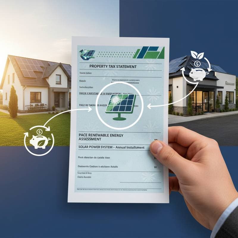 Featured image for PACE Loans Attach Solar Costs to Property Tax Bills