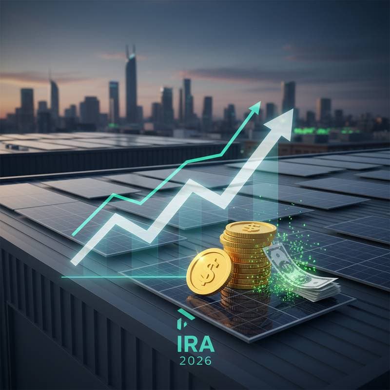 Featured image for IRA Solar Depreciation Cuts Tax Bills in Year One