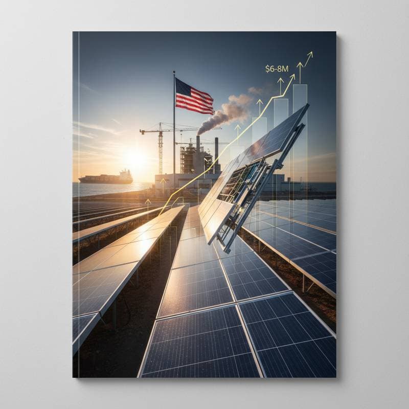 Featured image for Solar Tariffs Will Add $6-8M to 100 MW Projects