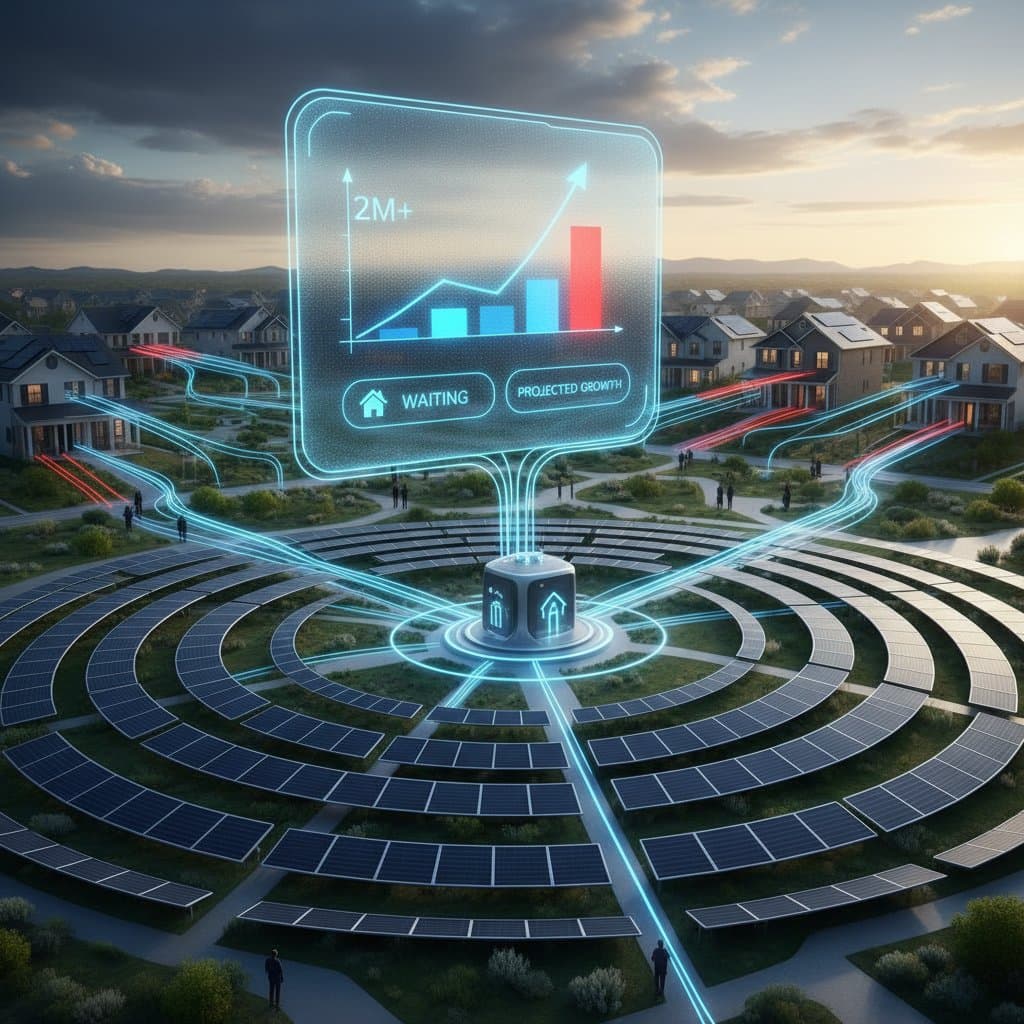 Featured image for 2M Households Wait as Solar Demand Outpaces Grid Capacity