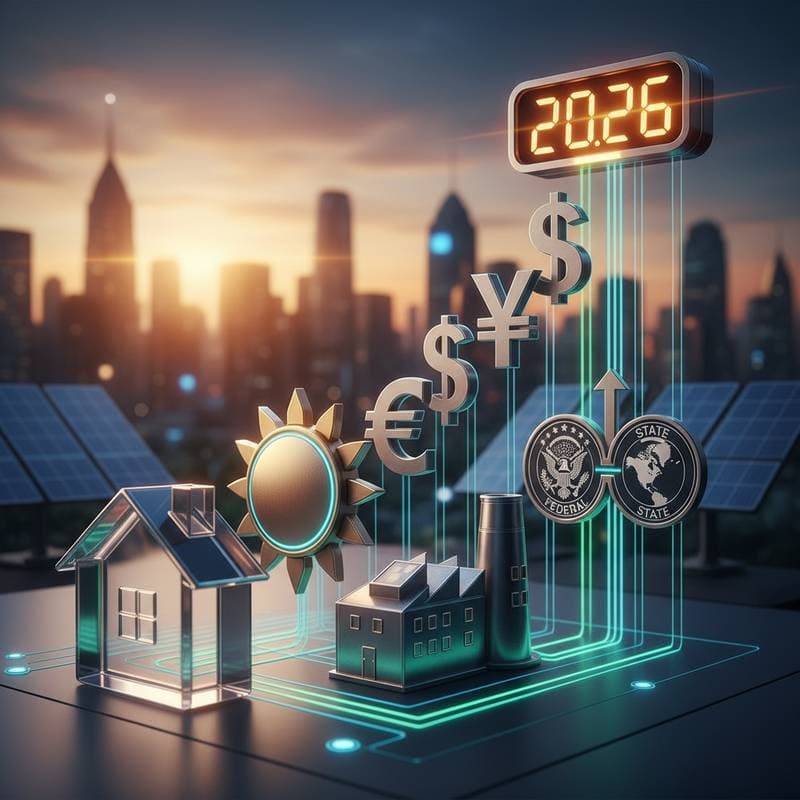 Featured image for Stack State and Federal Solar Credits Starting 2026