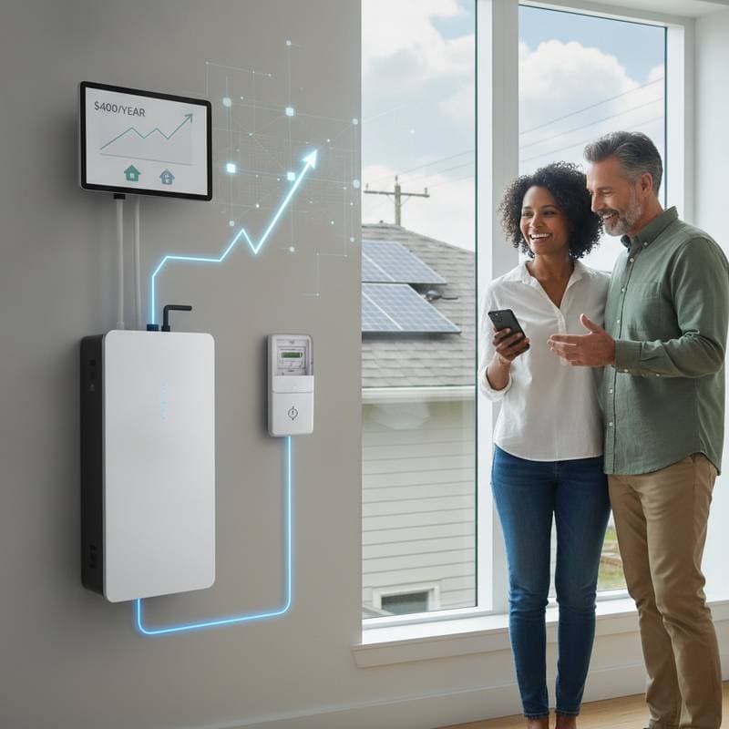 Featured image for Earn $400 Per Year Renting Your Battery to the Grid