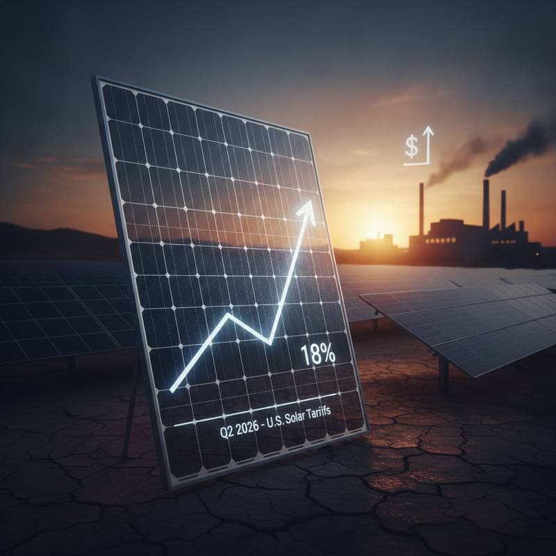 Featured image for Solar Tariffs to Raise Panel Prices 18% This Spring