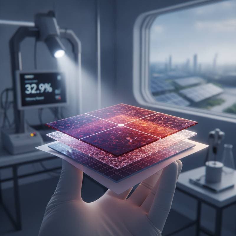 Featured image for Perovskite Solar Cells Approaching 33% Efficiency Mark