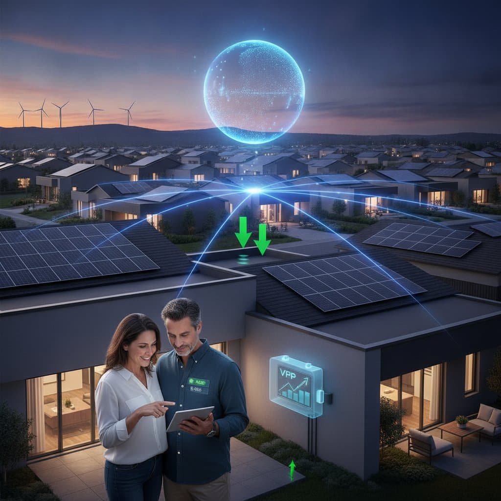 Featured image for Solar Owners Now Get Paid for Grid Services Through VPPs