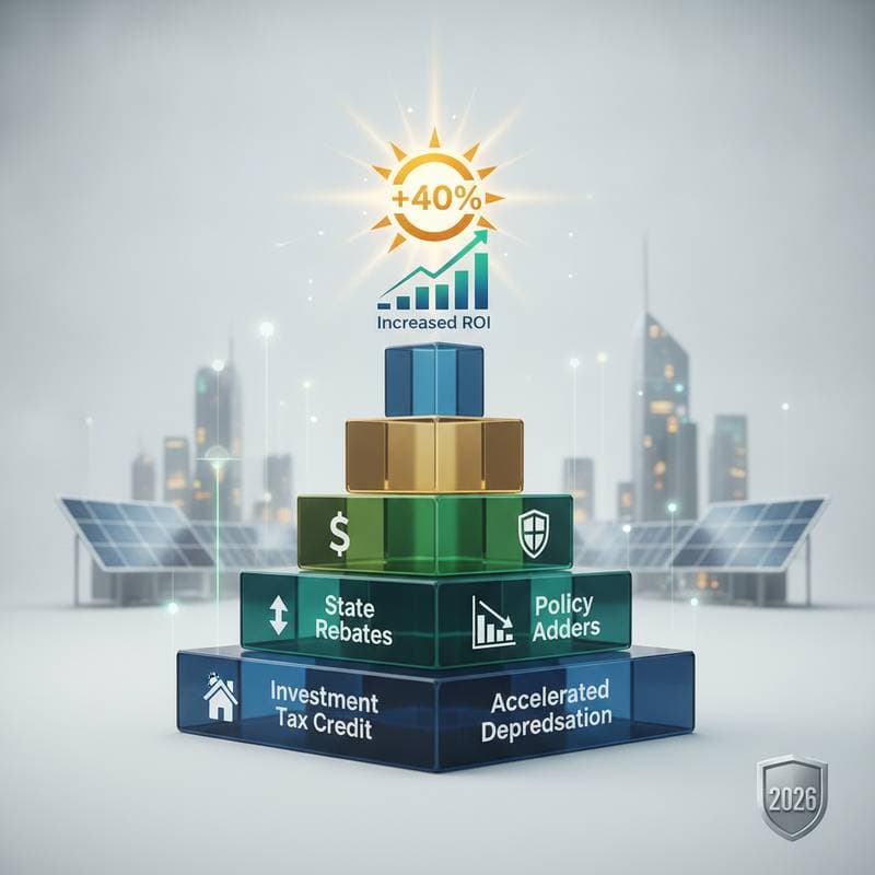 Featured image for Stacking Solar Incentives Can Cut Costs by 40 Percent