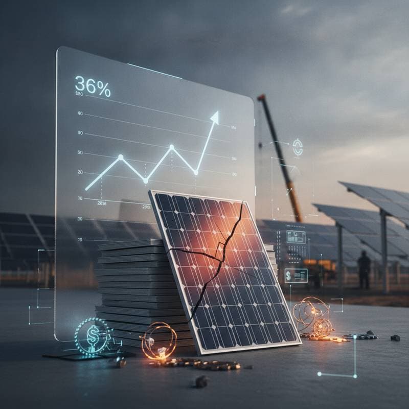 Image for Tariffs Could Push Solar Panel Prices Up 40% by 2026